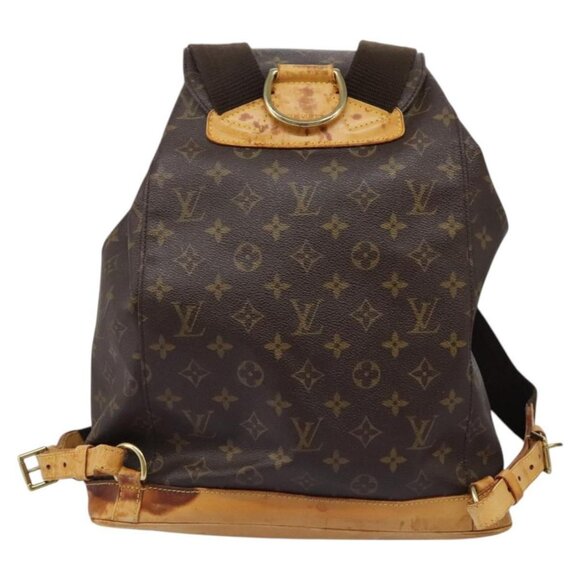 LOUIS VUITTON Monogram Montsouris GM Backpack - Picture 3 of 16